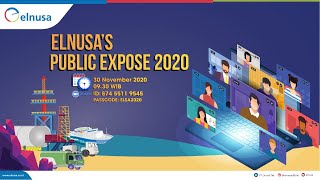 [LIVE] Public Expose 2020 PT Elnusa Tbk (ELSA)