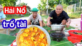A Hải Trổ Tài Nấu Món Cá Biển So Tài Vũ Mập | SON DUOC VLOG