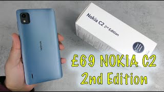 Nokia's CHEAPEST Budget Smartphone: £69 Nokia C2 2nd Edition Unboxing