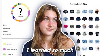 I Tracked Everything That I Wore for 4 Months to PERFECTLY Declutter My Closet