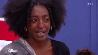 Ebony (Star Academy) en larmes à l’aube de la demi-finale : “J’ai peur de ne pas toucher les gens”