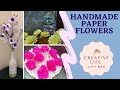 HANDMADE PAPER FLOWERS | CREATIVE LIFE WITH RITU