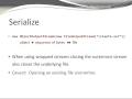 Serialization 1 - Introduction