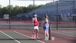 Girls Varsity Tennis Cicero North Syracuse VS Baldwinsville 9/15/2016