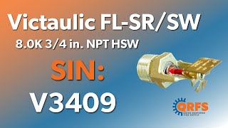 Victaulic Firelock Fl Sr Sw 3 4 In Sidewall Sprinkler Head Intro V3409