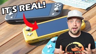 Nintendo Switch Lite REACTION - PROS and CONS of NEW Switch!