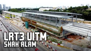 LRT3 UiTM (Station SA14) Shah Alam, Federal Highway - Shah Alam Line