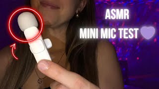 ASMR | MINI MIC Sounds SO INTENSE They Will Give You Tingles Instantly 🎤💜