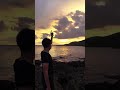 🏖挑戰夕陽創意拍🌅 trendingshorts 墾丁海灘 iphoneshorts creativeshort interestingshorts funnyshorts fun