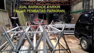 Jual Parkir Barikade Pagar Pembatas Parkiran Jakarta