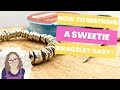 How To Restring A Links of London Sweetie Bracelet At Home - Quick & Easy Tutorial With Elastic!