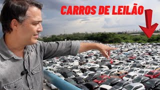 Conheça um dos maiores leilões do Brasil. Carro NOVO até sucatas