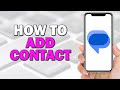 How to Add contact on Google Messages (Quick Tutorial)