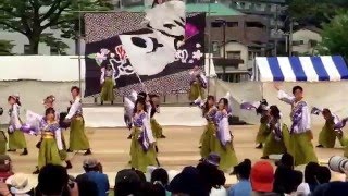 北九州市立大学 灯炎 2016黒崎よさこい祭り