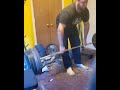 455lbs monkey grip deadlift