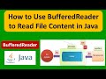 How to Use BufferedReader to Read File Content in Java? | Java IO | Java Tutorial