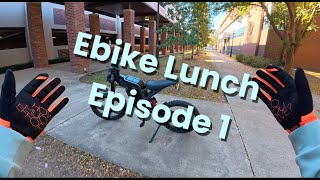 Ebike lunch ride episode #001