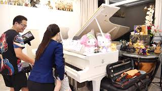 【🎹子芸💖勤奮🎹】2024/05/19【💖我愛媽媽 💖沒有經過無聊和苦逼的學習過程，就不可能有快樂的學習成績】【一萬小時的練習】【反覆做到厭煩，累積無法撼動的成果】🎵🌹🎻📯🎹音之匠心🎼音旋雋陞🎹🌹🍰🎶