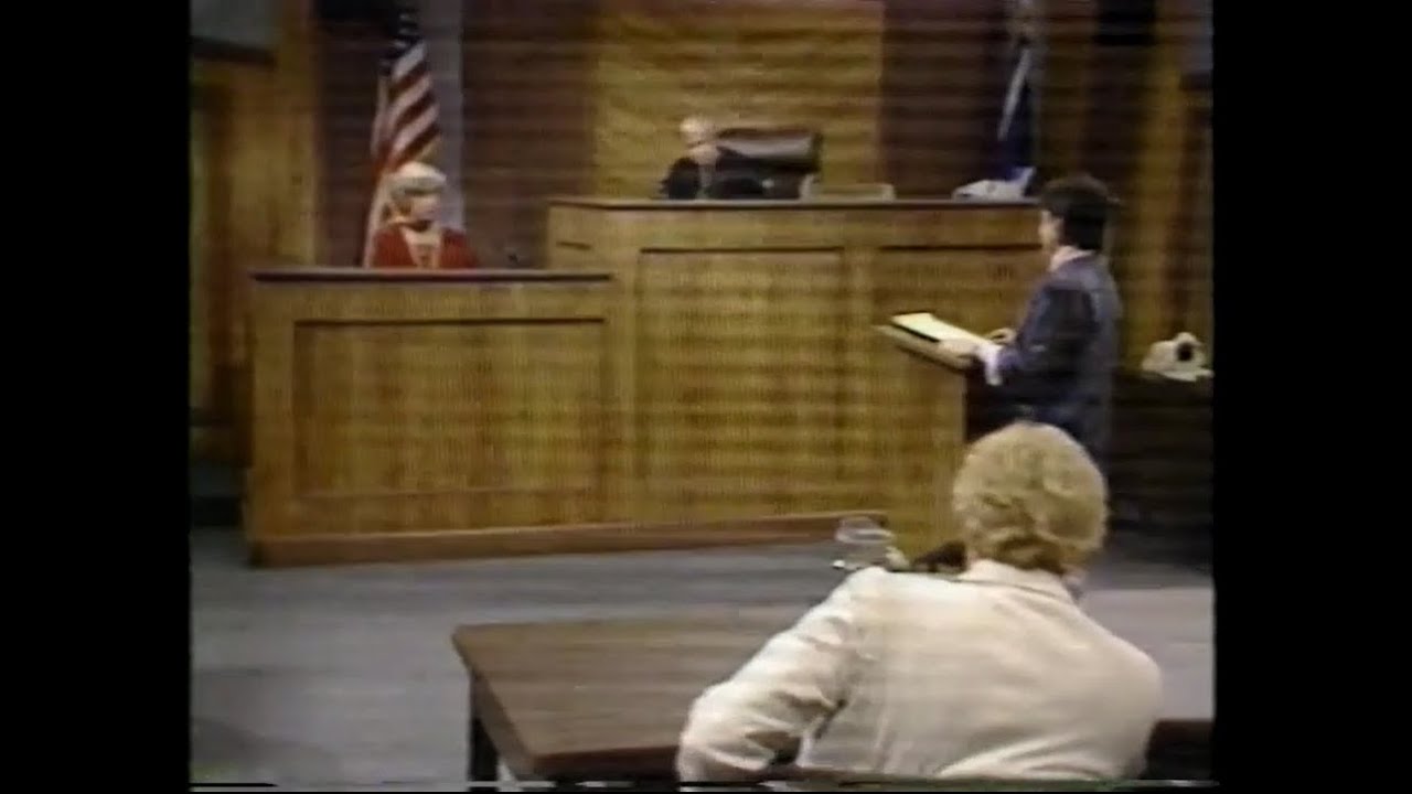 Divorce Court- November 4, 1986 (partial) - YouTube