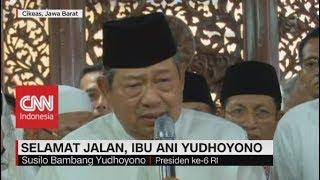 Air Mata SBY Kembali Jatuh Mengenang Bu Ani Pasca-Pemakaman