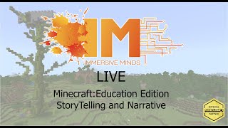 #MinecraftEdu Live - Storytelling and Narrative