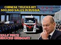 Shocking Germany! Russian Drivers Opt for Chinese Trucks Over German Ones - Affordable and Durable.