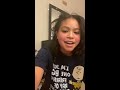 navia robinson instagram live stream 15 october 2020