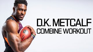 D. K. Metcalf's Ridiculous Batman Level Workout! | 2019 NFL Combine Highlights