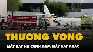 Máy bay hạ cánh đâm máy bay khác, nhiều người thương vong tại Mỹ