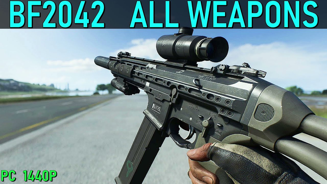 Battlefield 2042 All Weapons - YouTube