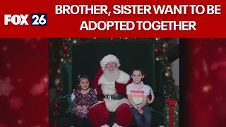 Finding Families: Brother, sister hope to be adopted together