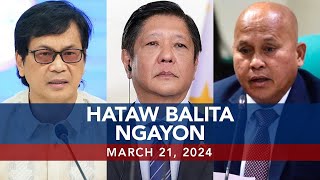 UNTV: Hataw Balita Ngayon   |   March 21, 2024