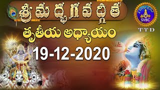 శ్రీమద్భగవద్గీత | SRIMADBHAGAVADGITA | TIRUMALA | 19-12-2020 | SVBC TTD