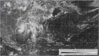 1979 Claudette - 4 Kilometer Resolution Visible Satellite Imagery Animation (HD 1280x720)