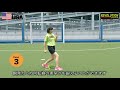 サッカー上達のための基本動作習得トレーニング！　ハードル62