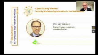 TW-NL Cyber Opportunity Webinar | 20200611_Security Business Opportunity in Netherlands(revised)