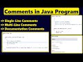Comments in Java Program | Single-Line Comments | Multi-Line Comments | Documentation Comments