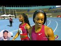 must see jamaicans in shock as shelly ann fraser breaks yet another world record