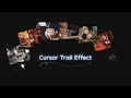 GSAP Cursor Animation with Image Trail Effect | HTML CSS JavaScript #gsap
