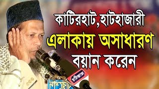 কাটিরহাট,হাটহাজারী এলাকায় অসাধারণ বয়ান | 2019 | Bangla Waz | Islamic Waz