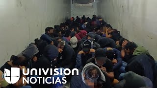 Encuentran a más de 100 migrantes hacinados en un camión en México
