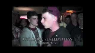 RAP FIGHT-PRO CAINE VS RELENTLESS (FULL BATTLE)