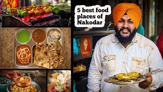 Unlimited street food | 5 best food outlet in Nakodar | best champ, pizza, Aloo tikki chat