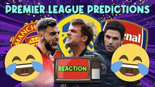 REACTING to our PREMIER LEAGUE 2020/21 PREDICTIONS