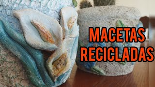 Maceta creativa reciclando botella plástica. Parte 3. Tips para hacer macetas resistentes!