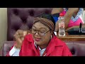 heated exchange as carl niehaus u0026 eff mps hit out at difence minister angie motshekga