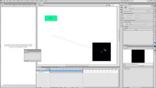 button triggers animated movie clip flash
