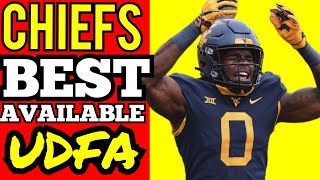 Best Available UDFA: Bryce Ford-Wheaton? NFL Draft Kansas City Chiefs News Today