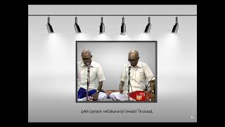 B.V. Raman and B.V. Lakshmanan - pAhi janani - nATakuranji  -Swaati TirunaaL