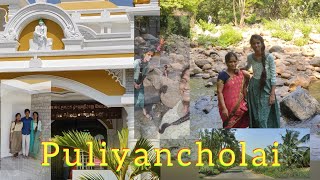 Puliyancholai vlog| first vlog | funfilled | puliyanjolai falls in trichy|suscribe@colourkannadi3123